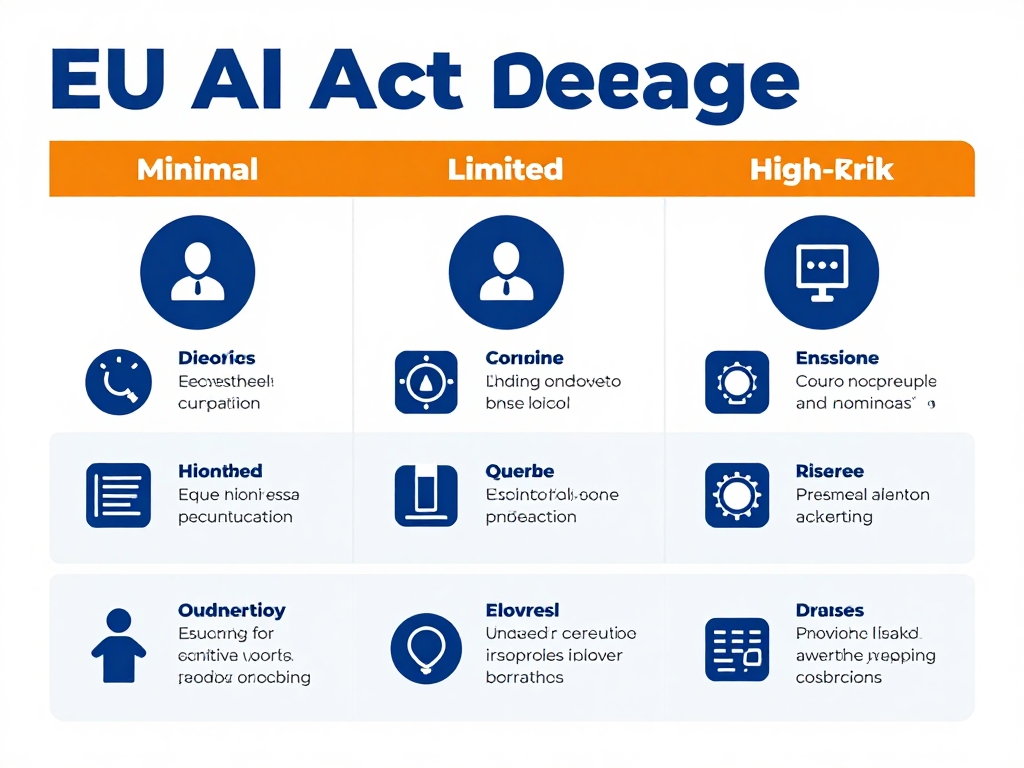 EU AI Act Risikokategorien Infografik